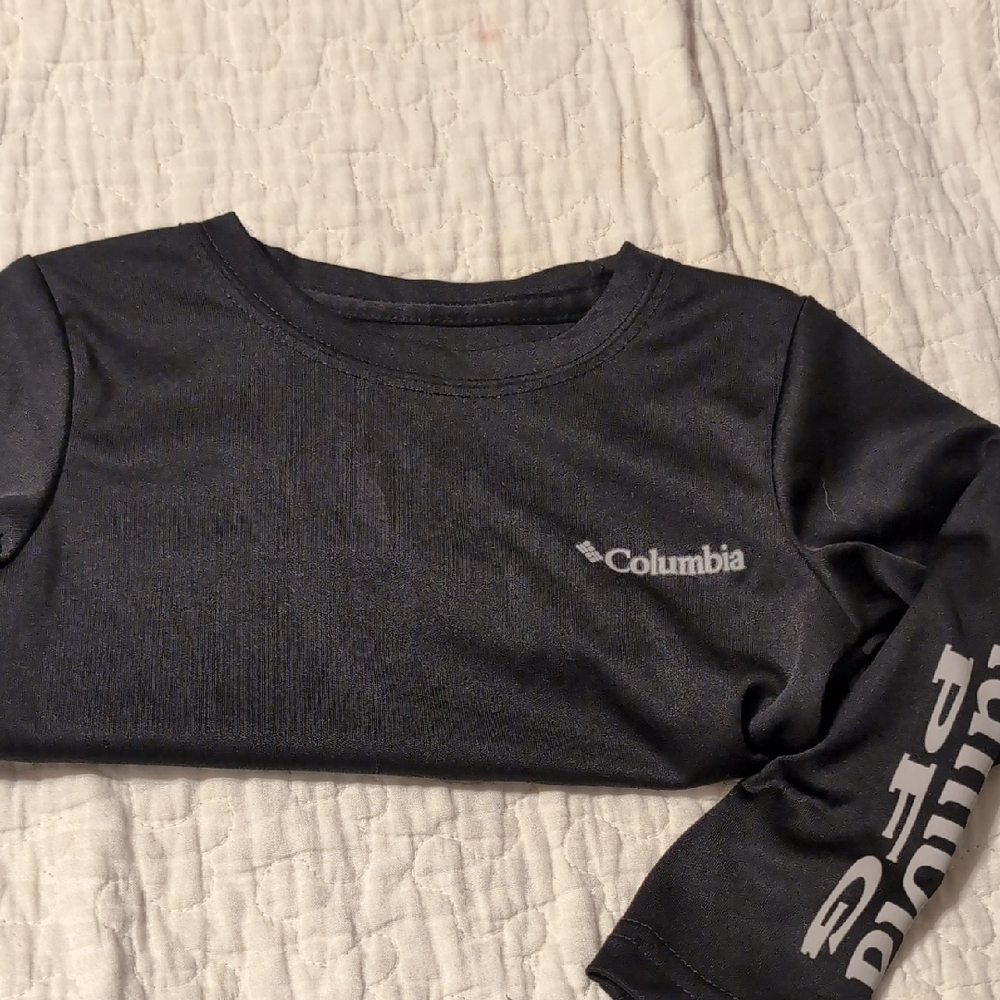 Columbia Charcoal Long Sleeve Performance Shirt